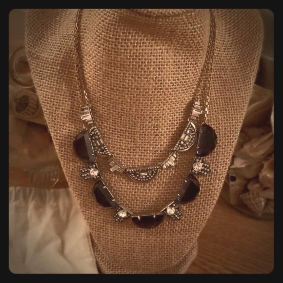 Chloe Isabel Grand Cabaret 2 Row Necklace 28$